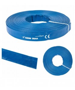 Furtun apa refulare Flat PVC 1" 50 M