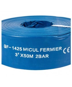 Furtun apa refulare Flat PVC 3" 50M