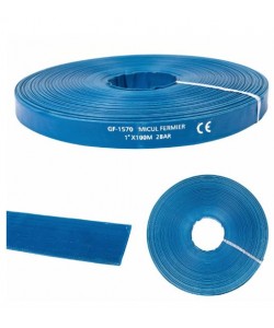 Furtun apa refulare Flat PVC 1'' 100m