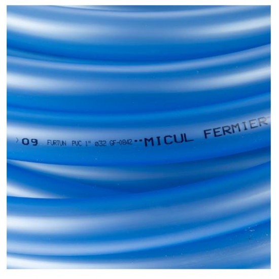 Furtun transparent Siliconat 1" 50m Micul Fermier