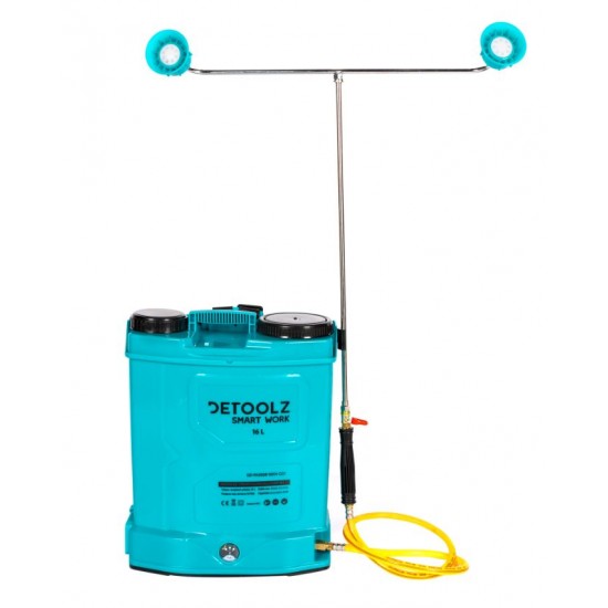 Pompa de stropit cu acumulator Li-Ion, Detoolz 16L