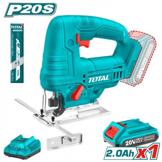 Fierastrau pendular TOTAL - LI-ION 20V (Include acumulator si incarcator)