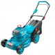Masina de tuns iarba TOTAL pe acumulatori , 40V, diametru taiere 46cm, cos colector 60L, 2 acumulatori 5Ah si incarcator dublu inclus