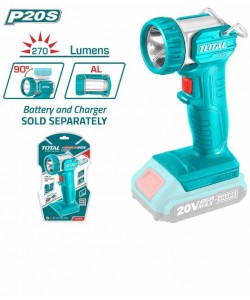 Lampa de lucru TOTAL - LI-ION 20V (NU INCLUDE ACUMULATOR)