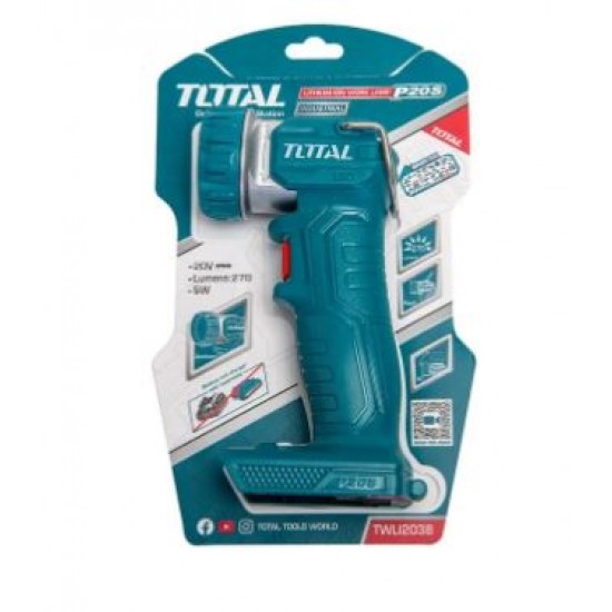 Lampa de lucru TOTAL - LI-ION 20V (NU INCLUDE ACUMULATOR)