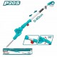 Trimmer pentru gard viu cu acumulator Total, 20V, lungime lama 520mm, diamtru taiere 18mm, fara incarcator si acumulator