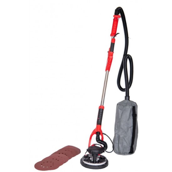 Slefuitor pentru pereti si tavane BLADE 750W cu aspirator si sac, 6 discuri incluse