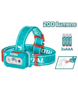 Lanterna de cap TOTAL - 200 lumeni (INDUSTRIAL)