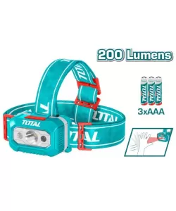 Lanterna de cap TOTAL - 200 lumeni (INDUSTRIAL)