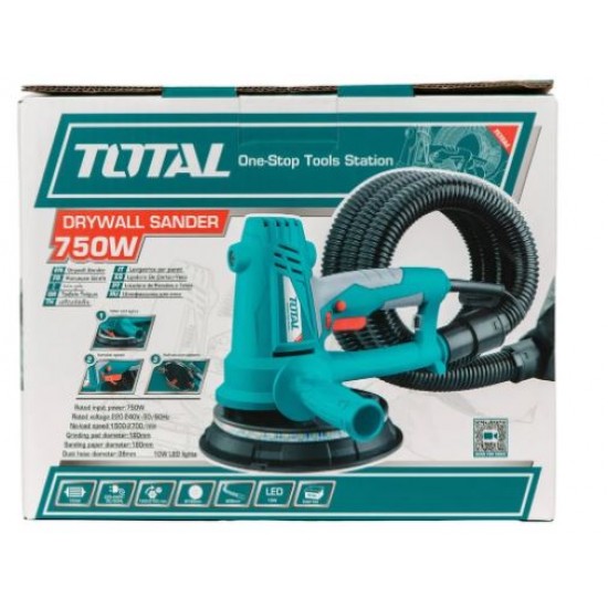 Masina de slefuit pereti si tavane TOTAL Industrial - 750W