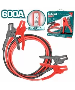 Cabluri de pornire Total, 600A, 3m, lampa LED