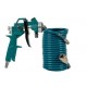 Kit 5 piese TOTAL pentru: suflat, umflat, spalat, vopsit si furtun 5m pentru compresor