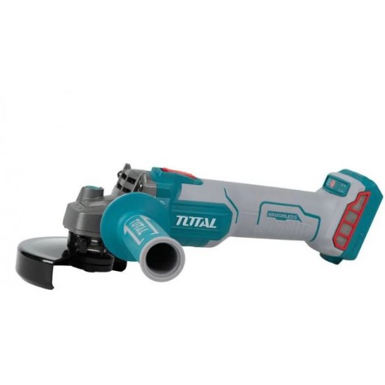 Polizor unghiular TOTAL LI-ION - 20V - 125MM (NU INCLUDE ACUMULATOR)