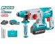 Ciocan rotopercutor TOTAL, 2,5J 20V LI-ION (INCLUDE ACUMULATOR SI INCARCATOR)