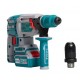 Ciocan rotopercutor pe acumulatori TOTAL, 2j, LI-ION, 20V, motor fara perii (INDUSTRIAL)