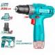 Masina de gaurit cu acumulator TOTAL - 12V-1.5AH/LED LI-ION