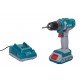 Masina de gaurit TOTAL cu acumulator 20V-2.0AH LI-ION (1 acumulator, 1 incarcator inclus)