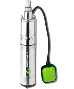 Pompa submersibila apa curata Gospodarul Profesionist, 1500W, cu snec si flotor 4QGD-1500-F