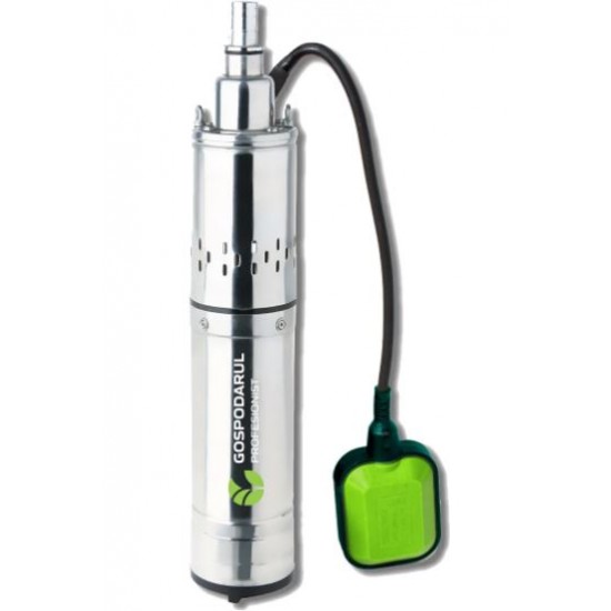 Pompa submersibila apa curata Gospodarul Profesionist, 1500W, cu snec si flotor 4QGD-1500-F