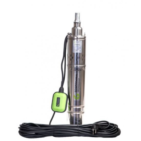 Pompa submersibila apa curata Gospodarul Profesionist, 1500W, cu snec si flotor 4QGD-1500-F