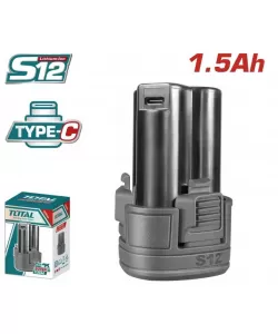 Acumulator TOTAL 12V-1.5AH LI-ION - USB-C Acumulator TOTAL 12V-1.5AH LI-ION - USB-C