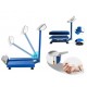 Cantar comercial electronic BLADE - 350 kg, cu acumulator si brat rabatabil