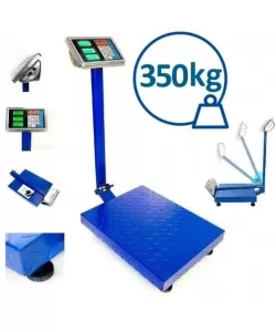 Cantar comercial electronic BLADE - 350 kg, cu acumulator si brat rabatabil