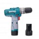 Masina de gaurit TOTAL cu percutie 12V-1.5Ah (NU INCLUDE INCARCATOR)
