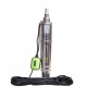 Pompa submersibila apa curata Gospodarul Profesionist, 1100W, cu snec si flotor 4QGD-1100-F