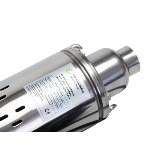Pompa submersibila apa curata Gospodarul Profesionist, 1100W, cu snec si flotor 4QGD-1100-F