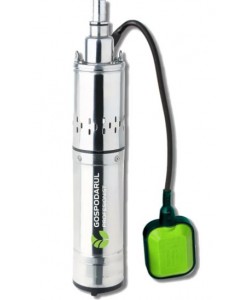 Pompa submersibila apa curata Gospodarul Profesionist, 1100W, cu snec si flotor 4QGD-1100-F