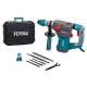 Ciocan rotopercutor Total 5.5J, 1500W - SDS plus