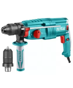 Ciocan rotopercutor - TOTAL - 800W, 2.5J, SDS+ + mandrina 13mm
