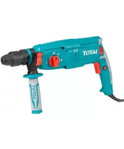 Ciocan rotopercutor - TOTAL - 800W, 2.5J, SDS+ + mandrina 13mm