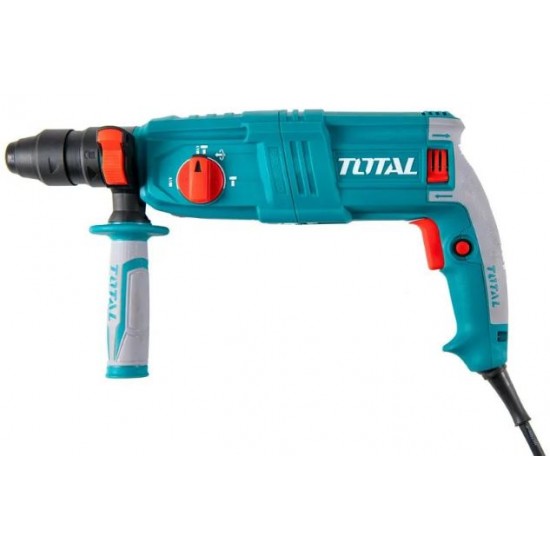 Ciocan rotopercutor - TOTAL  - 800W, 2.5J, SDS+ + mandrina 13mm