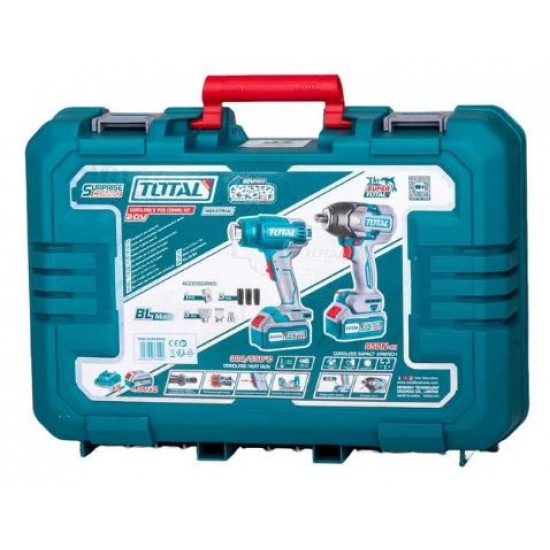 Kit combo TOTAL 20V (MASINA DE INSURUBAT, FEON INDUSTRIAL)