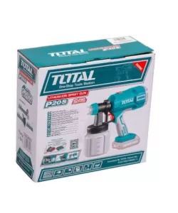 Pistol de vopsit TOTAL - 800ML - LI-ION - 20V (NU INCLUDE ACUMULATOR SI INCARCATOR) Pistol de vopsit TOTAL - 800ML - LI-ION - 20V (NU INCLUDE ACUMULATOR SI INCARCATOR)