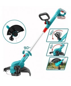 Trimmer tuns iarba TOTAL, 20V, LI-ION (INCLUDE ACUMULATOR, INCARCATOR)