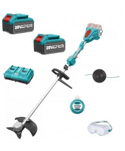 Motocoasa LI-ION si trimmer TOTAl - 40V (INCLUDE 2 BATERII, 1 INCARCATOR)