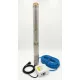 Pompa submersibila pentru put adanc KEPEIDA 4SPM1010-1.5, 1.5 kW, otel inoxidabil, debit maxim 14.4 mc/ora, inalțime maxima de refulare 67 metri, bobinaj 100% cupru, tehnologie si design italian
