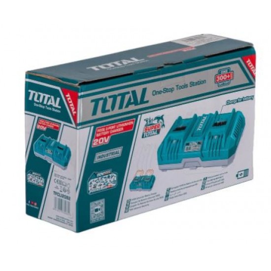 Incarcator rapid Total cu 2 porturi 20V - 8Ah