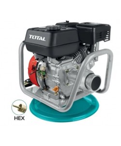 Vibrator de beton pe benzina TOTAL, 4800W, prindere HEX