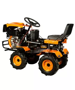 Mini tractor Detoolz, 17cp, 530cc, motor pe motorina 4T, 4X4, 4 viteze, pornire electrica, 2 cutii de viteze Mini tractor Detoolz, 17cp, 530cc, motor pe motorina 4T, 4X4, 4 viteze, pornire electrica, 2 cutii de viteze