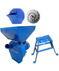 Moara cereale si stiuleti, Baikal, 3.9KW, 240Kg/Ora, + Suport + Adaptor fructe si legume Moara cereale si stiuleti, Baikal, 3.9KW, 240Kg/Ora, + Suport + Adaptor fructe si legume