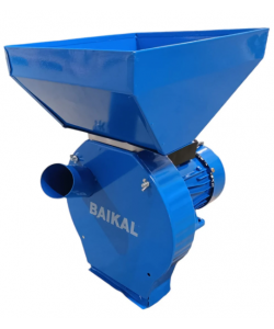 Moara cereale Baikal, stiuleti, lucerna si legume (4 in 1), cu ciocanele + razatoare + cutite tocat, 3.9KW, 240Kg/Ora
