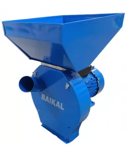 Moara cereale Baikal, stiuleti, lucerna si legume (4 in 1), cu ciocanele + razatoare + cutite tocat, 3.9KW, 240Kg/Ora Moara cereale Baikal, stiuleti, lucerna si legume (4 in 1), cu ciocanele + razatoare + cutite tocat, 3.9KW, 240Kg/Ora