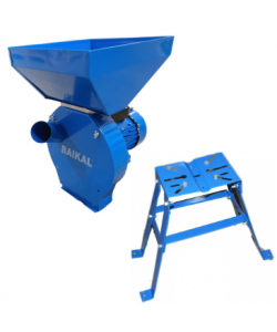Moara cereale si stiuleti, Baikal, 3.9KW, 240Kg/Ora, + suport metal