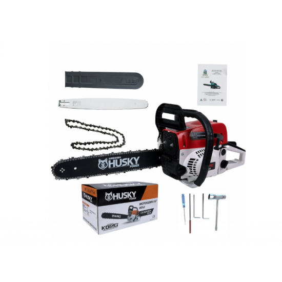 Drujba pe benzina Husky 0052, 52 CC, 4 Cp, lama 40 cm