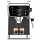 Espressor 2 in 1 HAUSBERG HB-3730IN, Hot & Cold, 20 bari, 1350 W, 1,5 L, Protectie la Supraincalzire si Suprapresiune, ERP, NTC, PID, Timer, Display, Spumare, Cafea macinata si capsule
