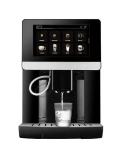 Espressor automat profesional HAUSBERG HB-3770, sistem de lapte LatteGo, 19 bauturi, 15 bar, display digital TFT, filtru AquaClean, rasnita ceramica, optiune cafea macinata, functie MEMO 10 profiluri, Negru Espressor automat profesional HAUSBERG HB-3770, sistem de lapte LatteGo, 19 bauturi, 15 bar, display digital TFT, filtru AquaClean, rasnita ceramica, optiune cafea macinata, functie MEMO 10 profiluri, Negru